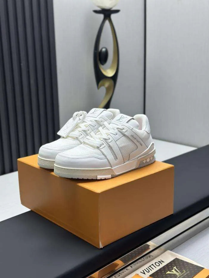Louis Vuitton White Trainer Sneaker