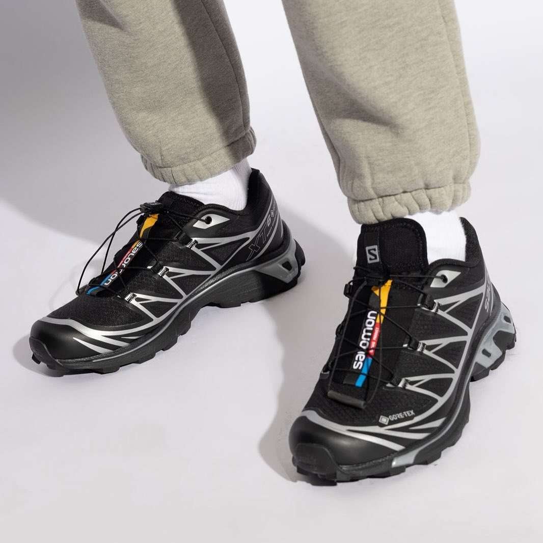 Salomon XT-6 GORE-TEX Black &amp; Silver