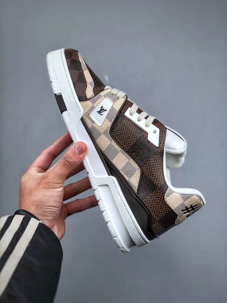 Louis Vuitton #54 Signature Damier Ebene Multi Trainer