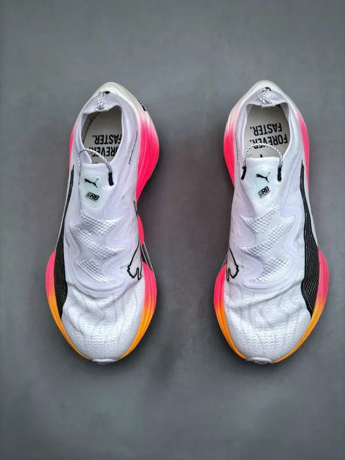 Puma Fast RB Nitro Elite White & Sun Stream