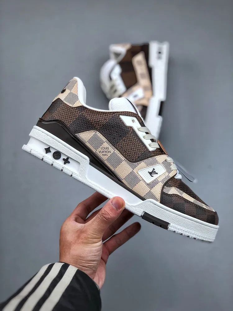 Louis Vuitton #54 Signature Damier Ebene Multi Trainer