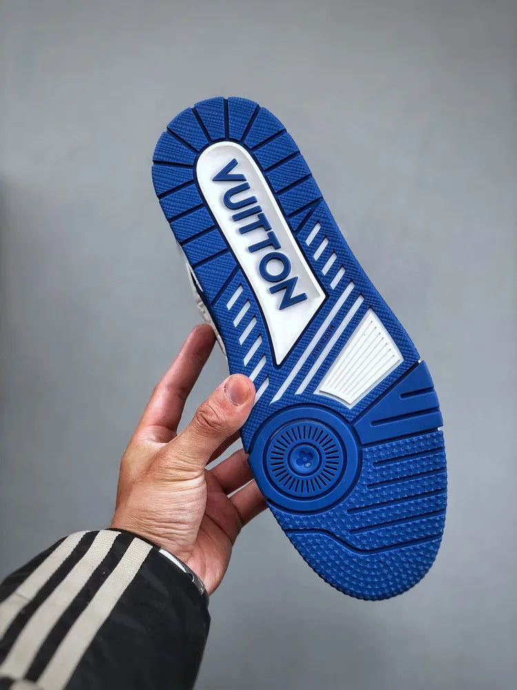 Louis Vuitton #54 Signature Blue White Trainer