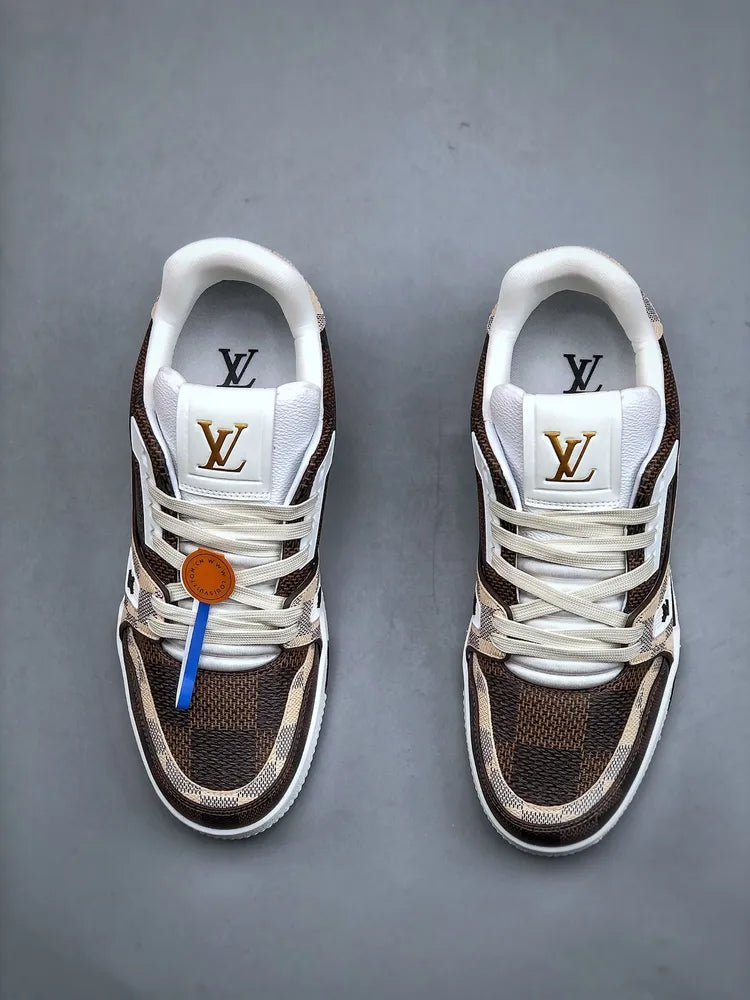 Louis Vuitton #54 Signature Damier Ebene Multi Trainer