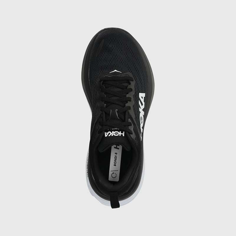 HOKA Bondi 8 Black & White