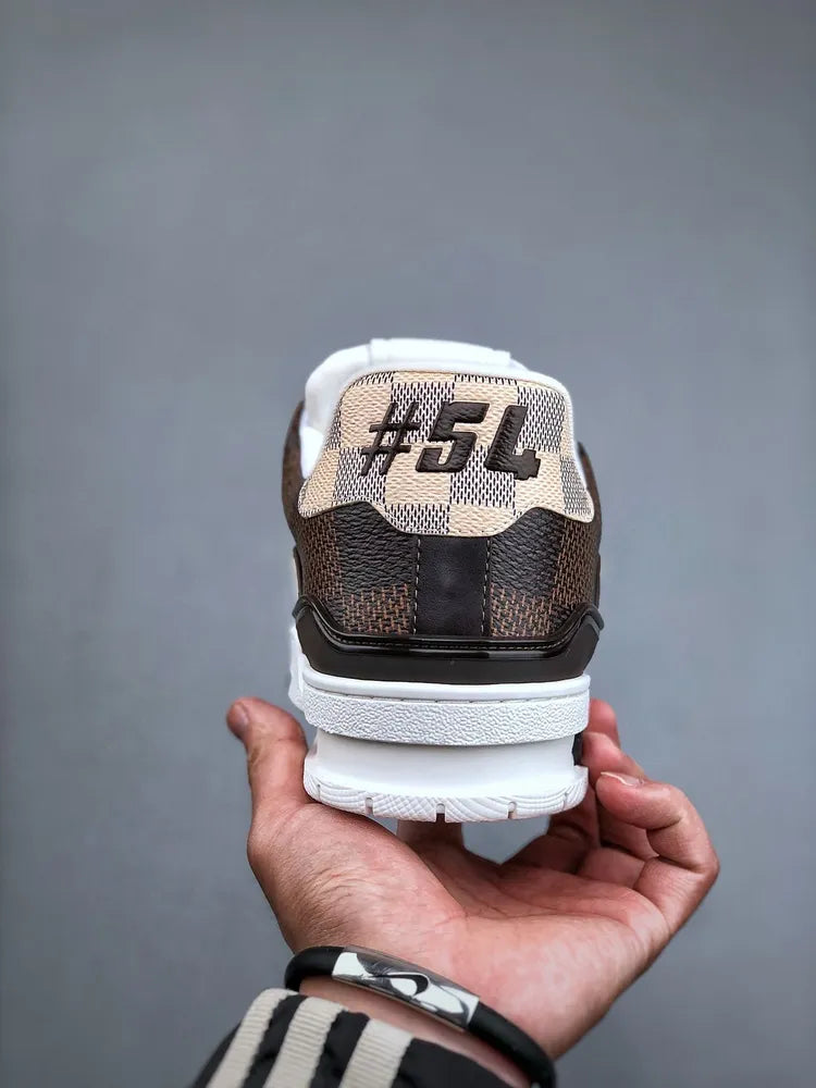 Louis Vuitton #54 Signature Damier Ebene Multi Trainer