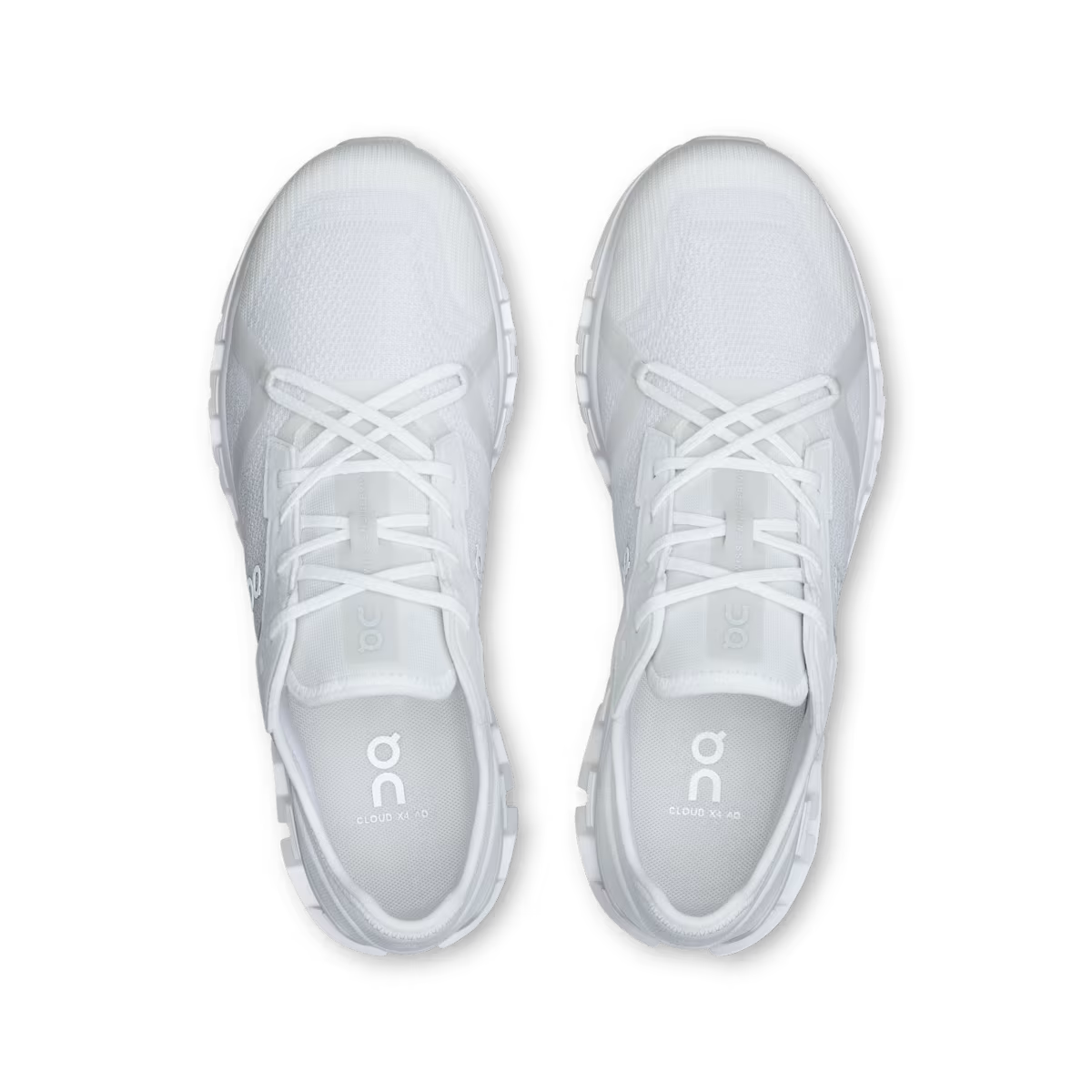 On Cloud X 4 AD White & Wolf