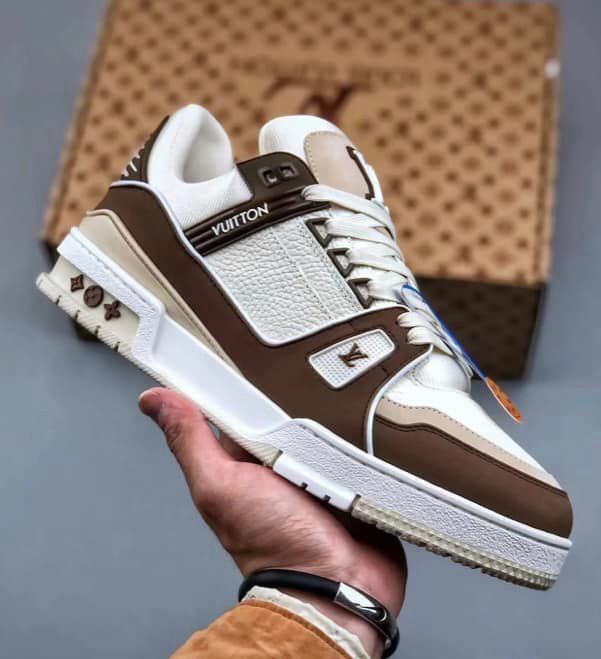 LV Trainer Sneaker Moka