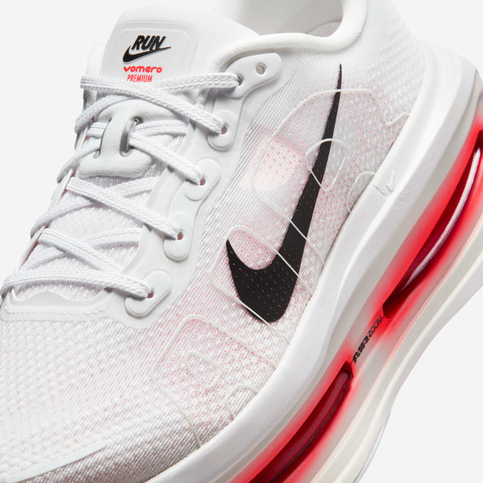 Nike Vomero Premium White & Bright Crimson,Photon
