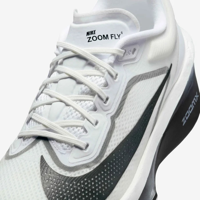 Nike Zoom Fly 6 White & Smoke Grey