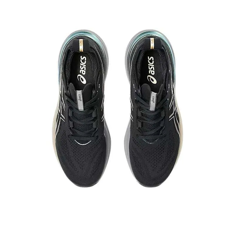 Asics Gel-Nimbus 26 Platinum Black & Champagne