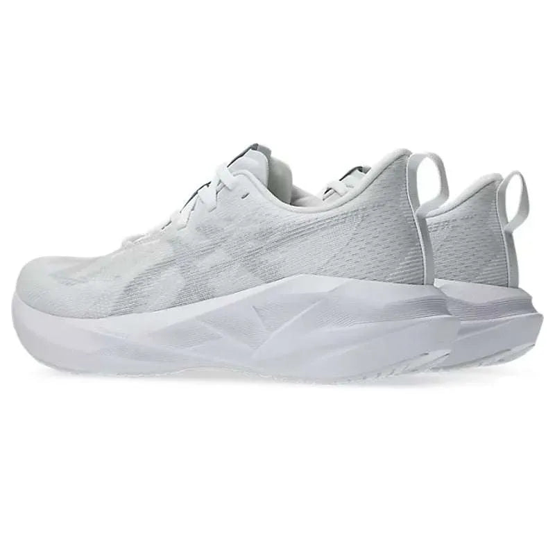 Asics Novablast 5 White &amp; Piedmont Grey