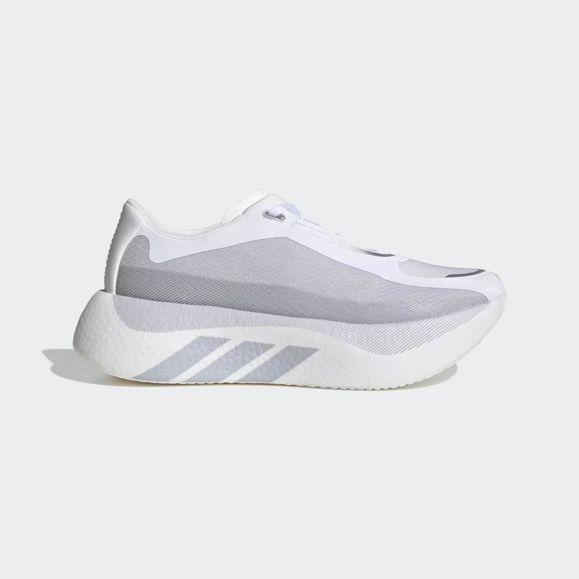 HYPERBOOST EDGE  Cloud White Grey & Silver Metallic