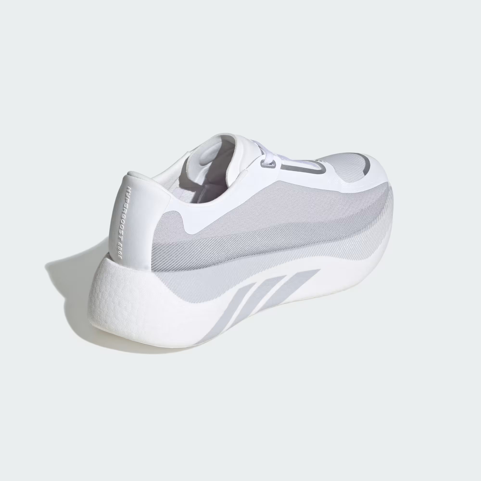 HYPERBOOST EDGE  Cloud White Grey & Silver Metallic