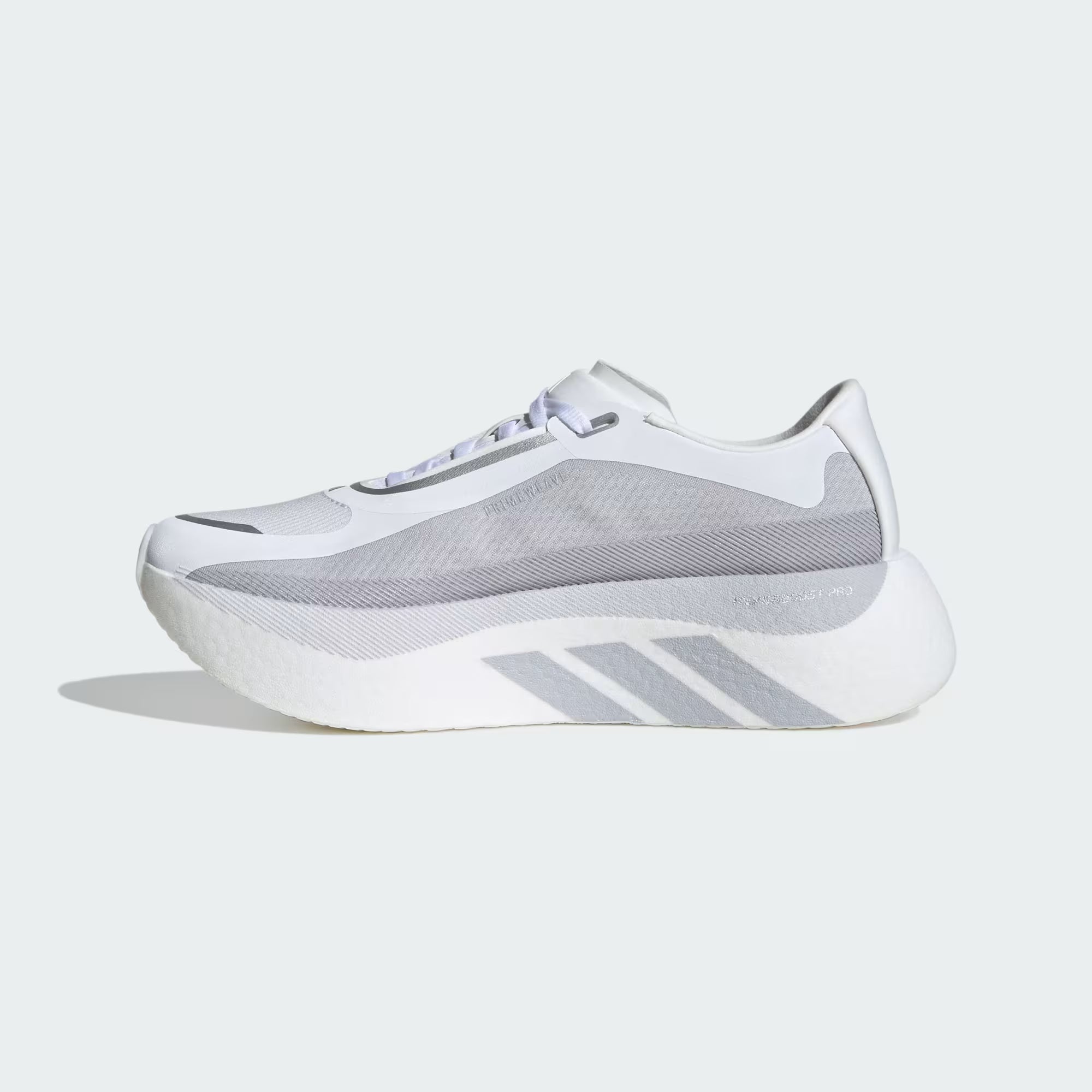 HYPERBOOST EDGE  Cloud White Grey & Silver Metallic