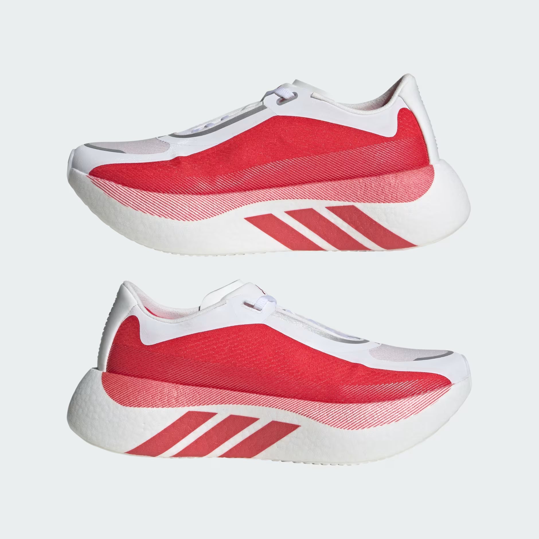 HYPERBOOST EDGE Running Shoes Cloud White & Pure Ruby