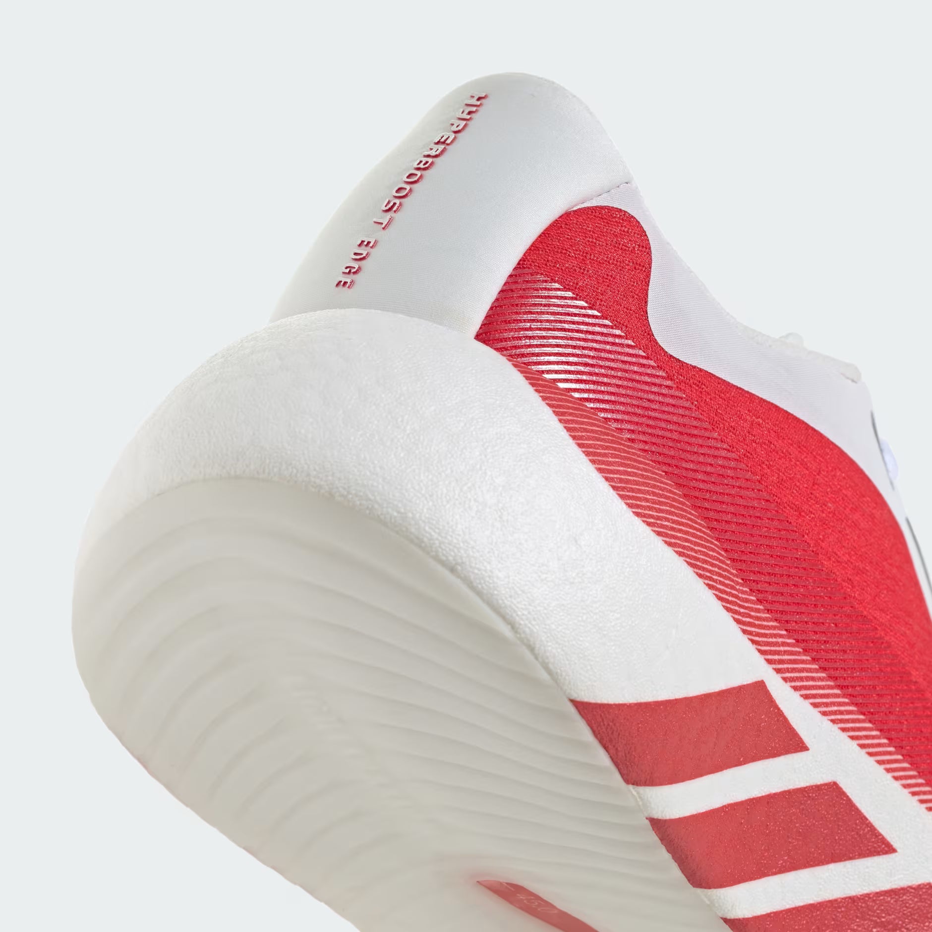 HYPERBOOST EDGE Running Shoes Cloud White & Pure Ruby