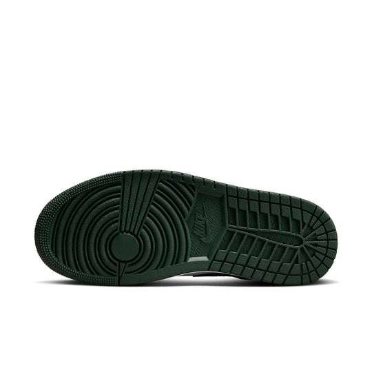 Air Jordan 1 Low White Galactic Jade