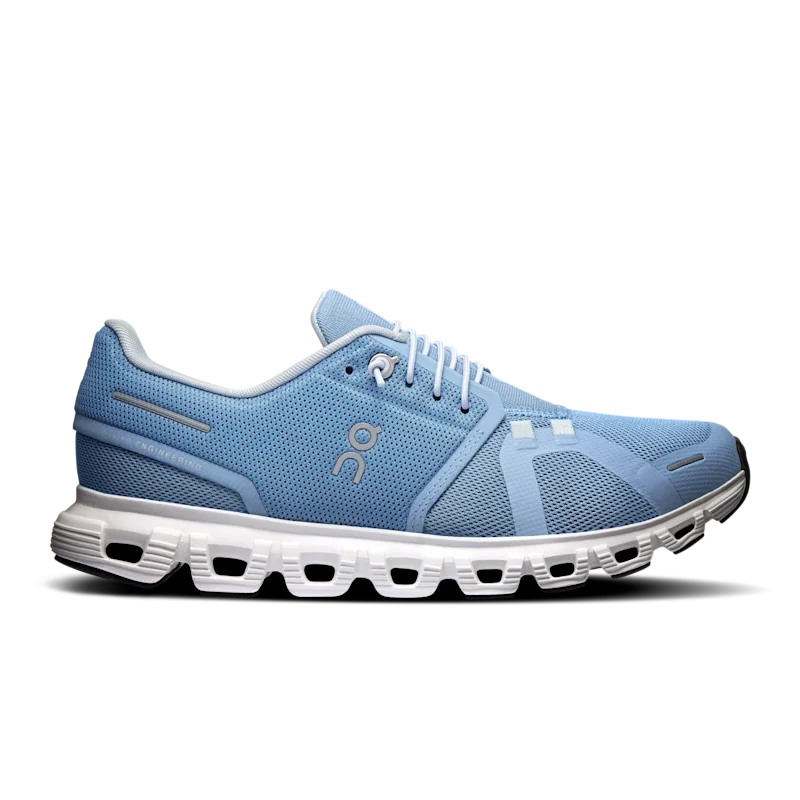 On Cloud 6 Chambray White