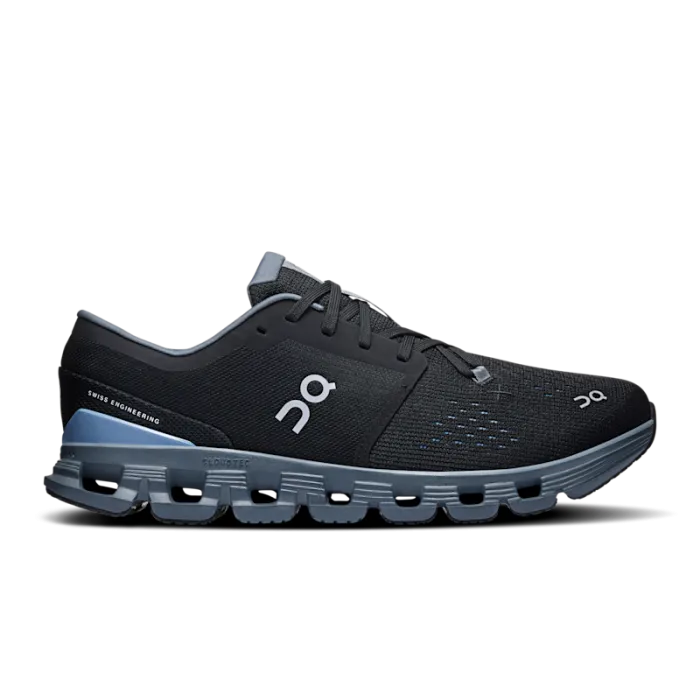 On Running Cloud X 4 Black & Chambray