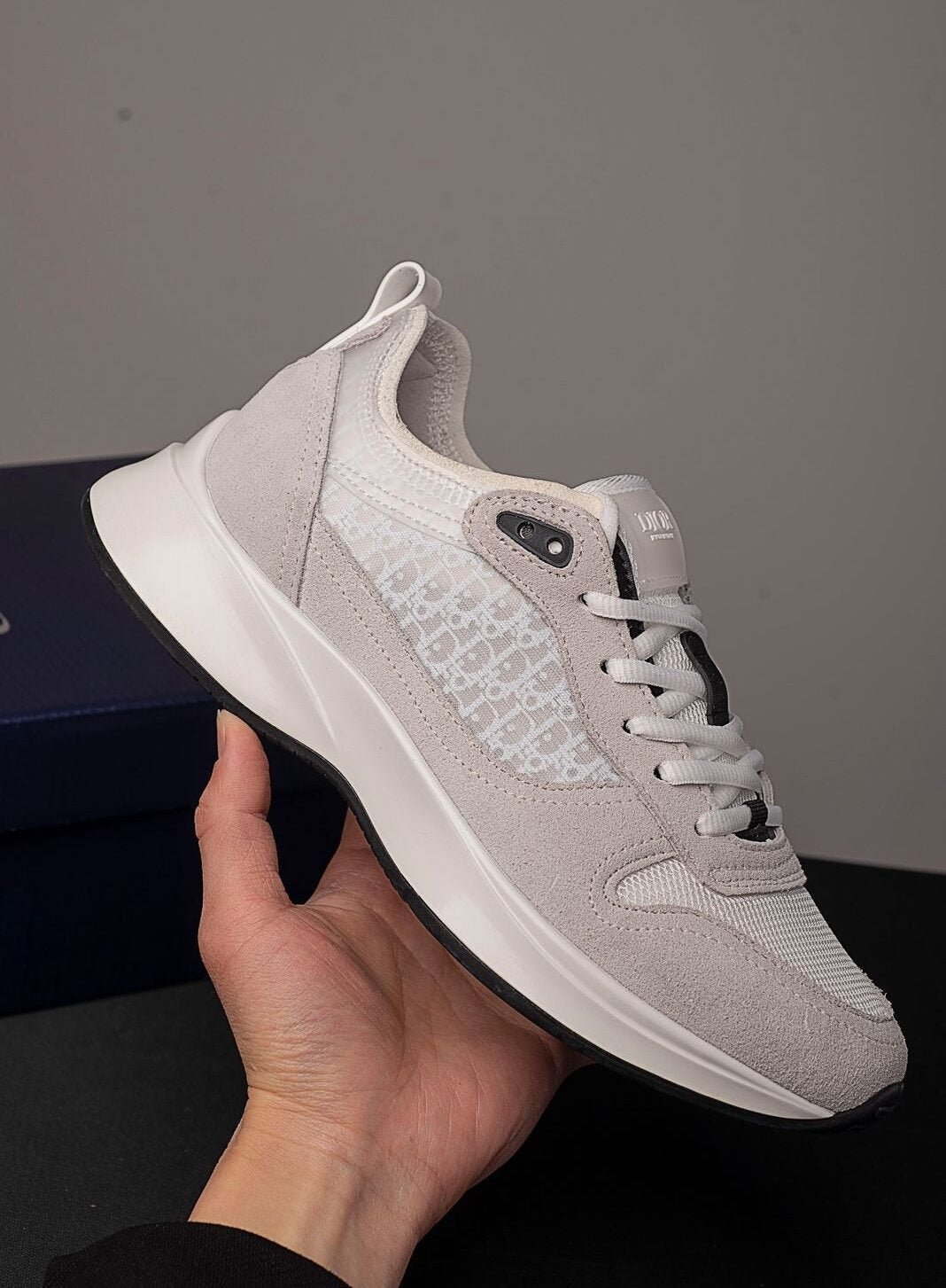 Dior Suede And Fabric B25 Light /White