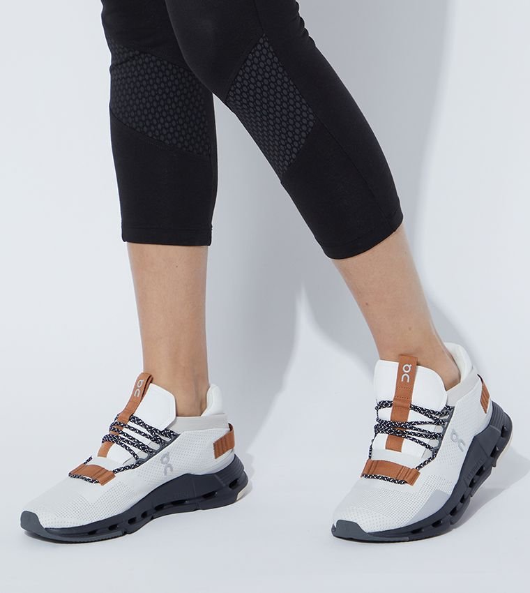 On Running Cloudnova White Shoes