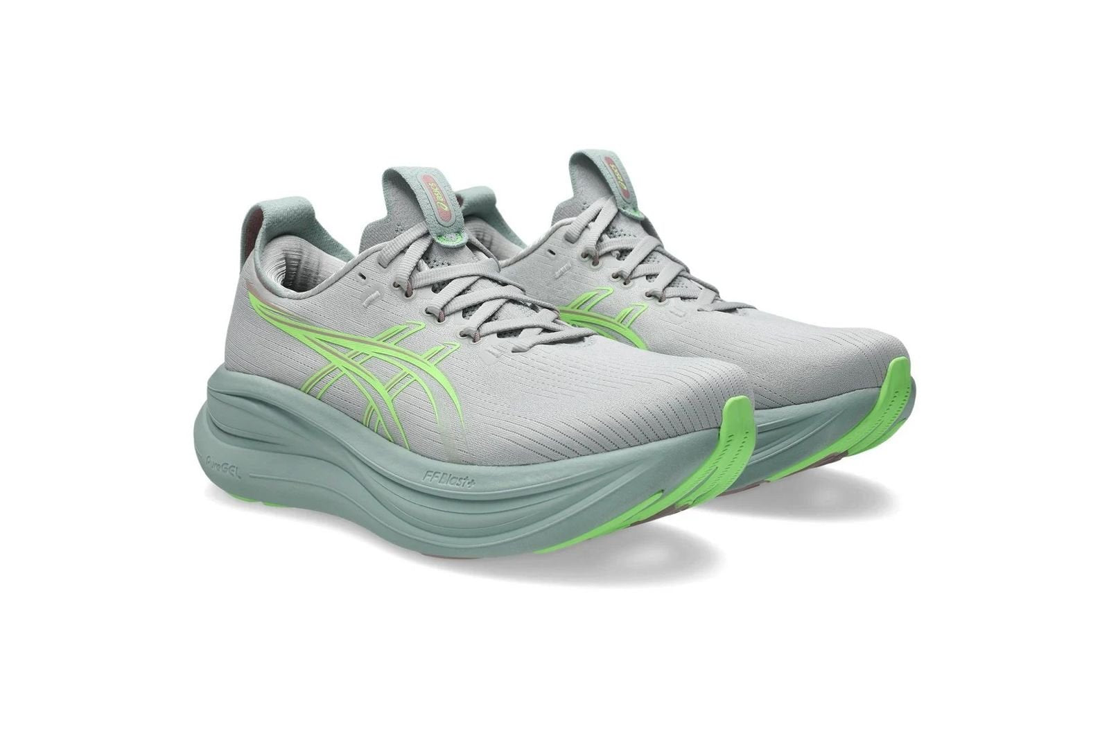 Asics Gel-Nimbus 28 Cold Moss & Illuminate Green