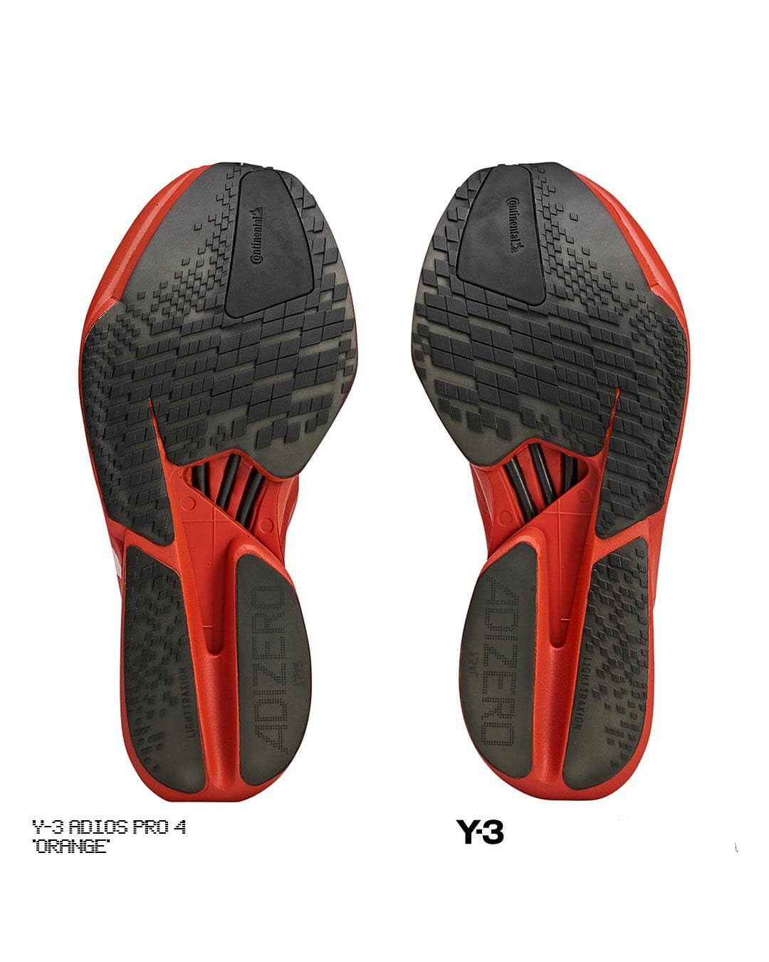 Adidas Y-3 Adios Pro 4 Orange & White