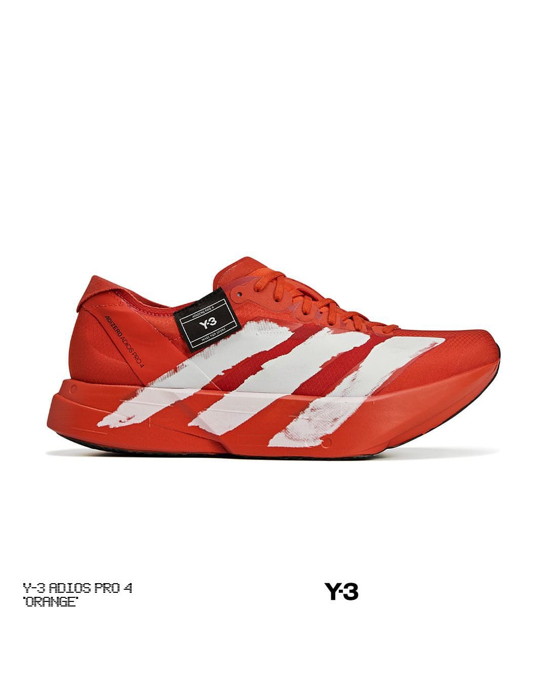 Adidas Y-3 Adios Pro 4 Orange & White