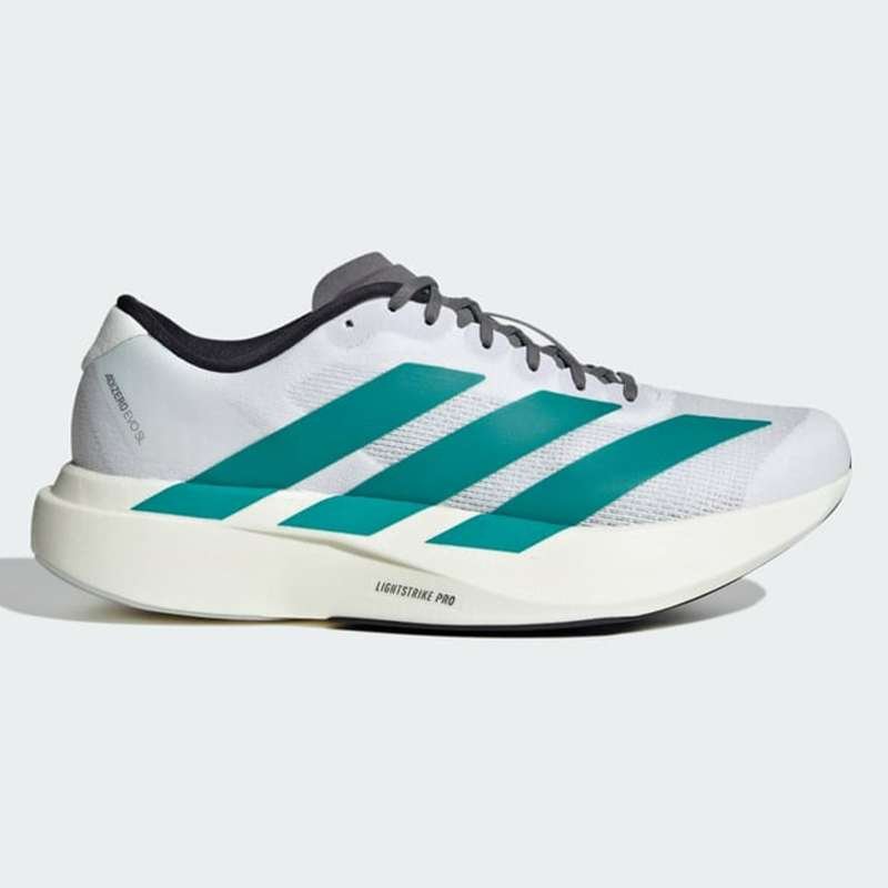 Adidas Adizero Evo SL Cloud White &amp; Pure Teal