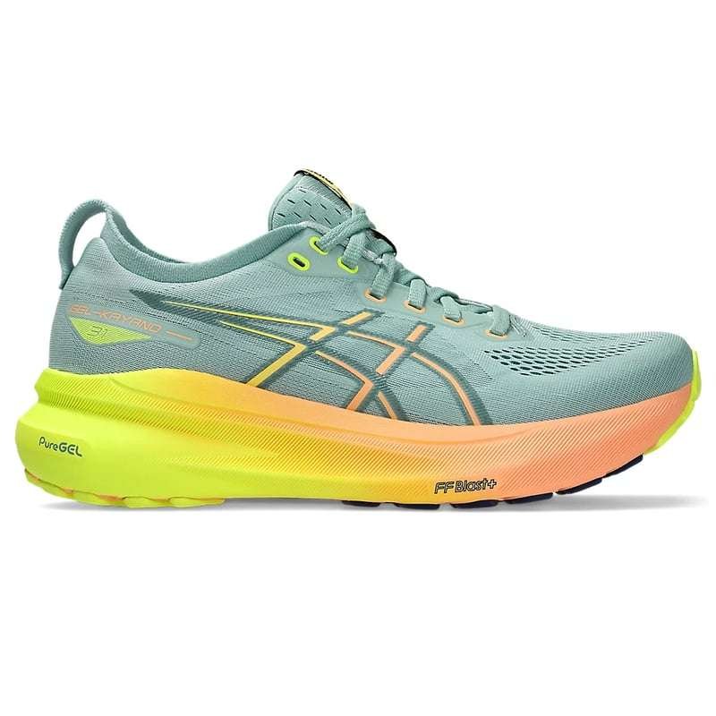 ASICS Gel-Kayano 31 Paris Light Celadon &amp; Safety Yellow