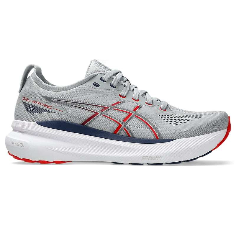 ASICS Gel-Kayano 31 Piedmont Grey &amp; Fiery Red