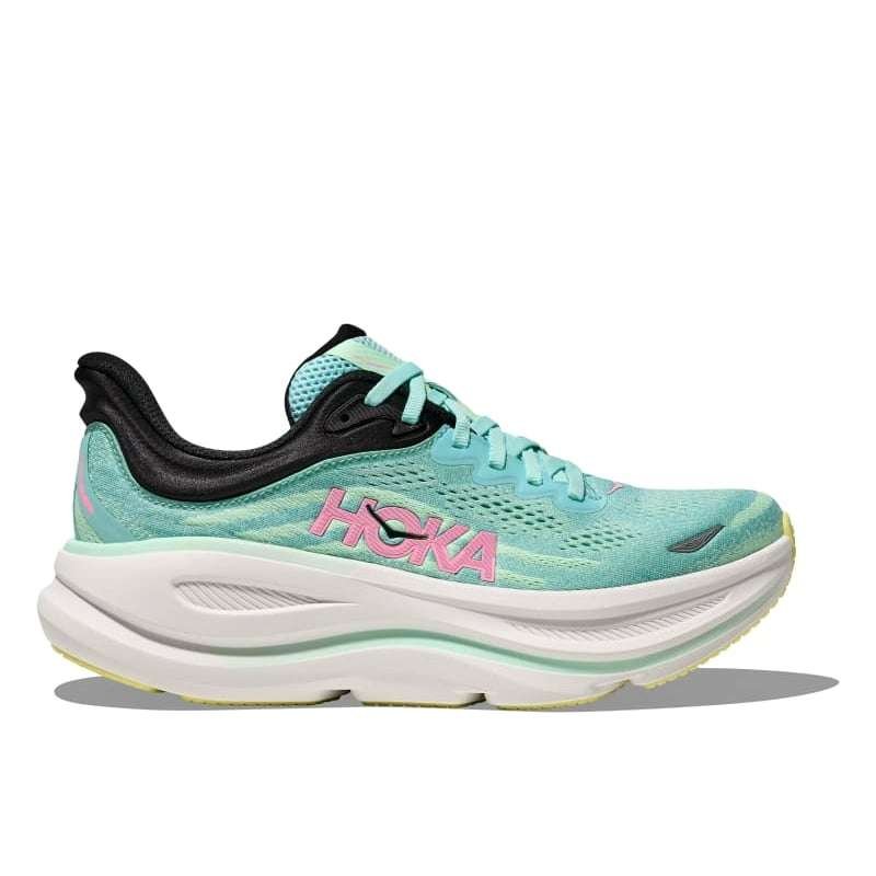 HOKA Bondi 9 Blue Spark &amp; Mint Fluorite