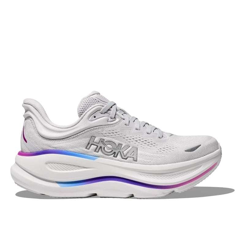HOKA Bondi 9 Cosmic Grey &amp; White