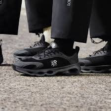 Loewe x On Cloud solo sneaker in black