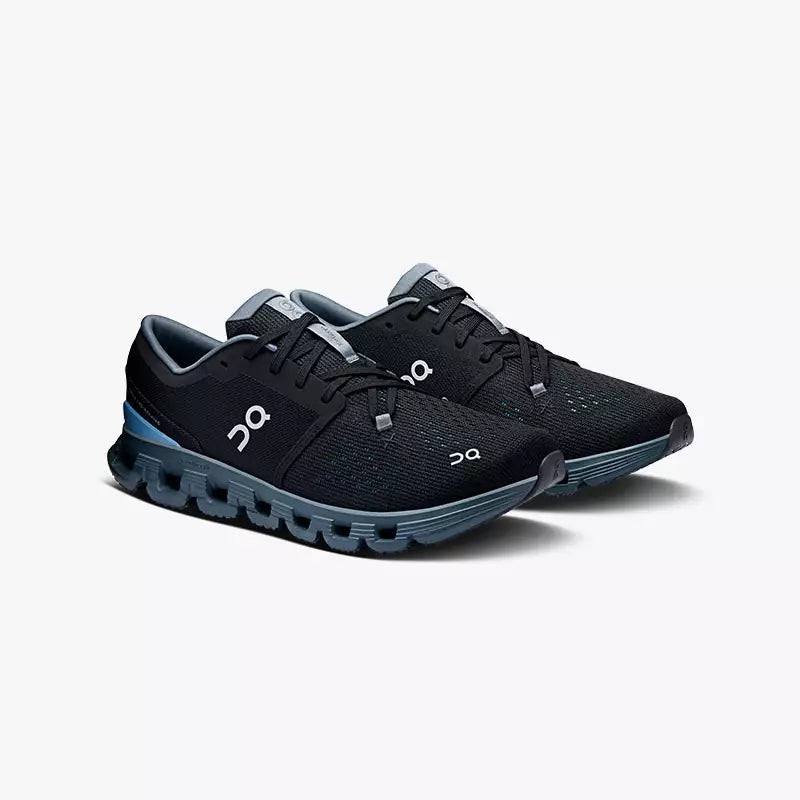On Running Cloud X 4 Black & Chambray
