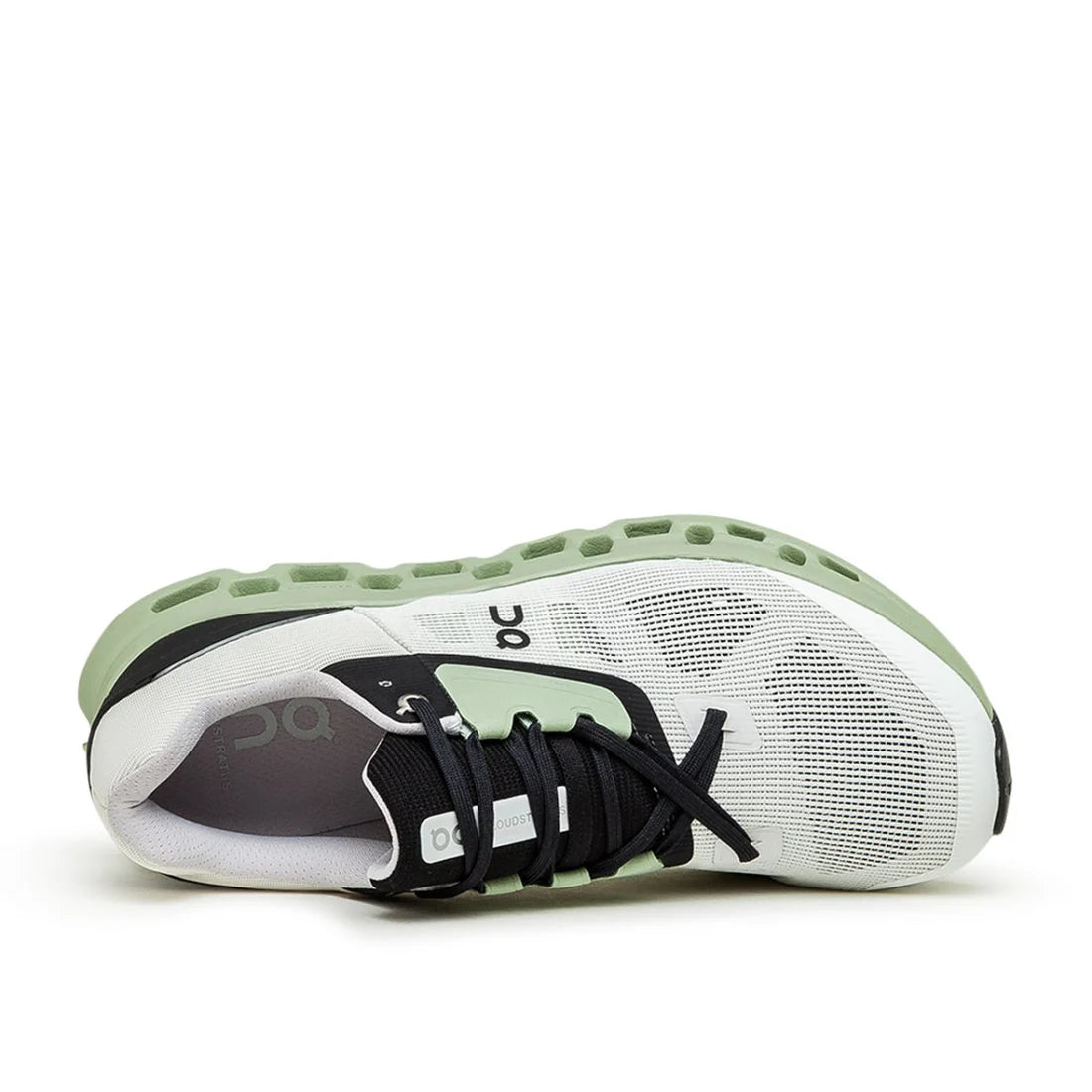 On Cloudstratus White & Green