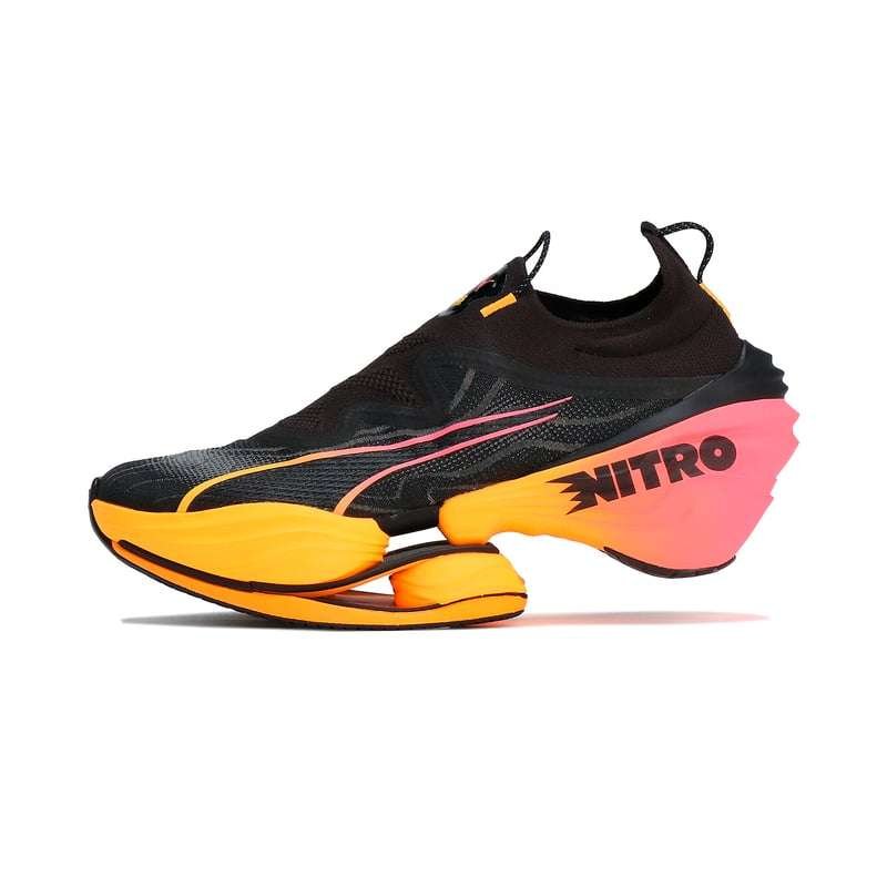 Puma Fast RB Nitro Elite Black &amp; Sun Stream