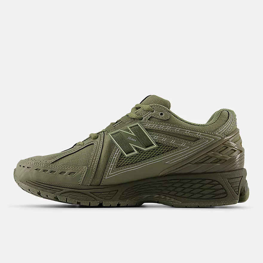 New Balance 1906R Shoes Dark Olivine with Silver Metallic