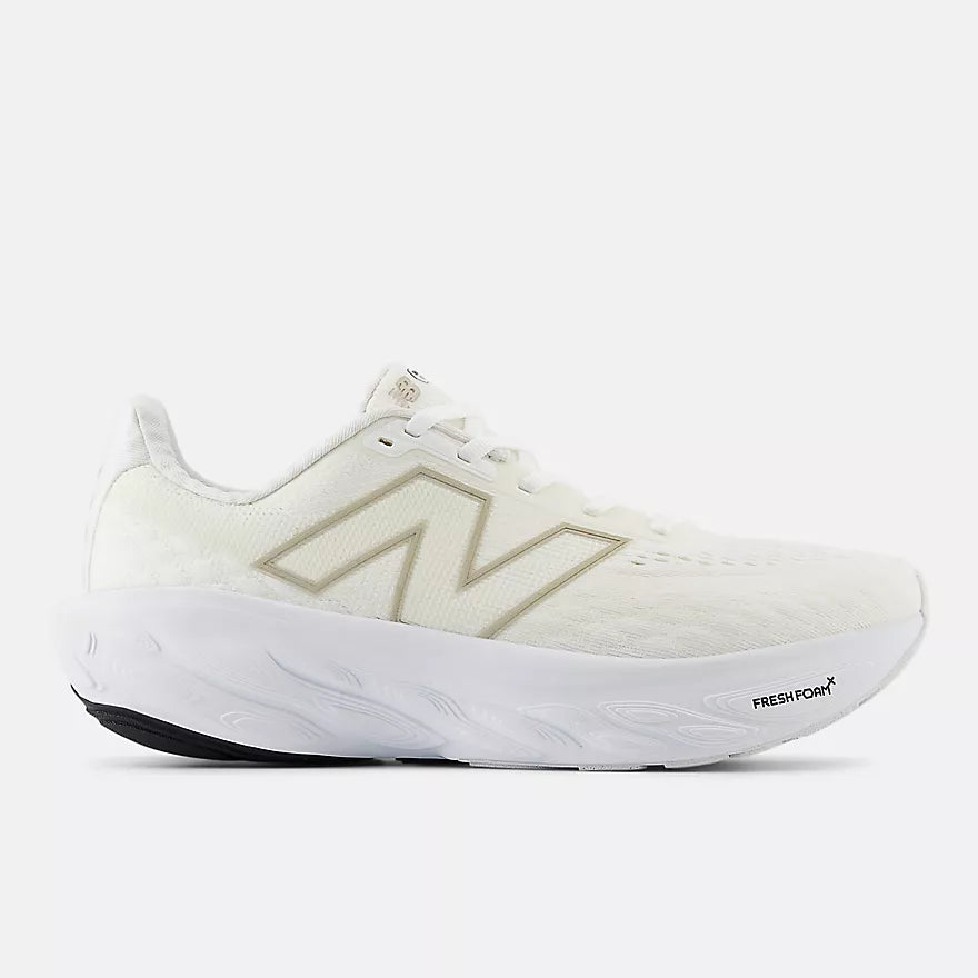 Fresh Foam X 1080v14 White with Light Gold Metallic and Sea Salt