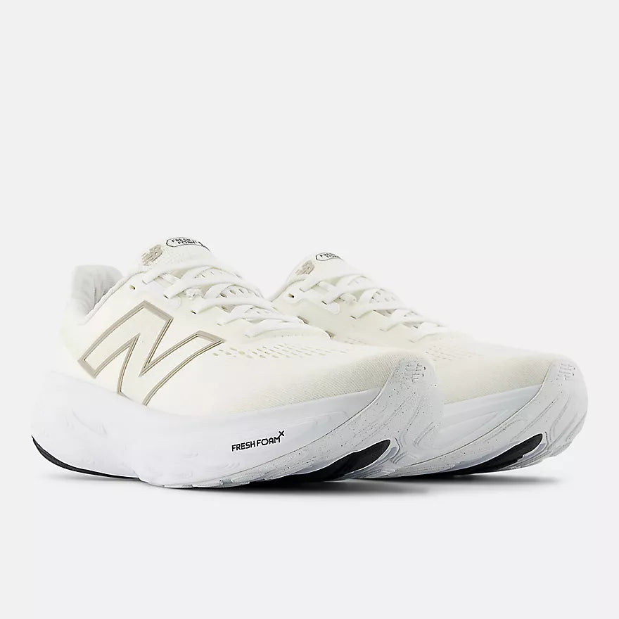 Fresh Foam X 1080v14 White with Light Gold Metallic and Sea Salt